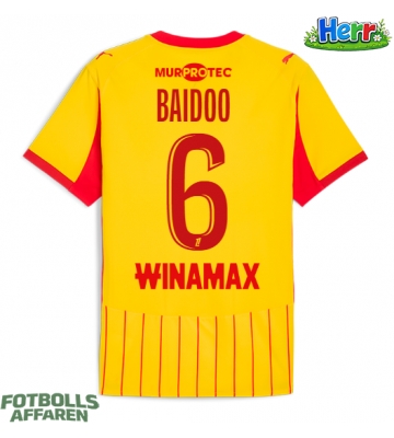 RC Lens Samson Baidoo #6 Hemmatröja 2025-26 Kortärmad